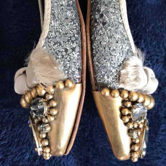 Miu Miu glitter embellished crystal metallic chic - Picture 7 of 8